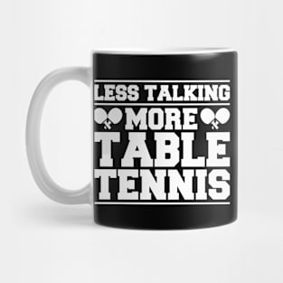 Table Tennis Ping Pong Pingpong Whiff-Whaff Mug